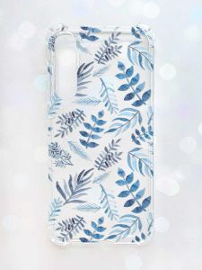 Чохол з потовщеними кутами на Samsung Galaxy S23 Plus :: Рослинний фон (принт 276)