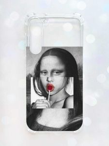 Чохол з потовщеними кутами на Samsung Galaxy S23 Plus :: Сучасна Мона Ліза (принт 351)
