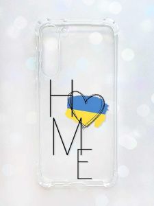 Чохол з потовщеними кутами на Samsung Galaxy S23 Plus :: Дім Україна (принт 353)