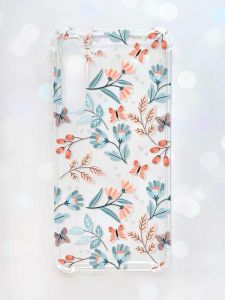 Чохол з потовщеними кутами на Samsung Galaxy S23 Plus :: Квітковий фон (принт 370)