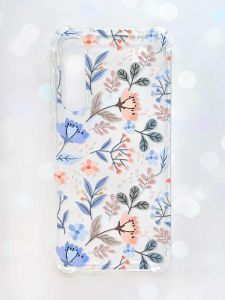 Чохол з потовщеними кутами на Samsung Galaxy S23 Plus :: Квітковий фон (принт 371)