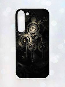 Чохол з потовщеними кутами на Samsung Galaxy S23 Plus :: Механізм (принт 238)