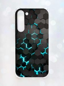 Чохол з потовщеними кутами на Samsung Galaxy S23 Plus :: Соти 3D (принт 357)