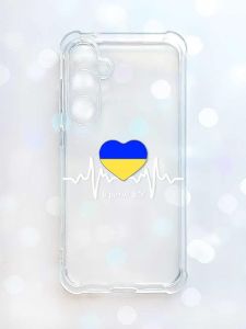 Чохол з потовщеними кутами на Samsung Galaxy S23 FE :: В ритмі ЗСУ (принт 71)