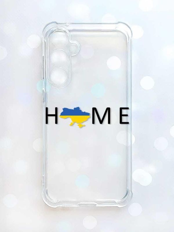 Чохол з потовщеними кутами на Samsung Galaxy S23 FE :: Дім Україна (принт 72)