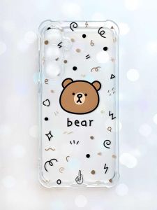 Чохол з потовщеними кутами на Samsung Galaxy S23 FE :: Ведмедик (принт 76)