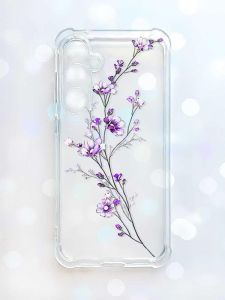 Чохол з потовщеними кутами на Samsung Galaxy S23 FE :: Гілочка квітів (принт 278)