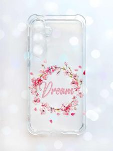 Чохол з потовщеними кутами на Samsung Galaxy S23 FE :: Віночок з сакури (принт 284)