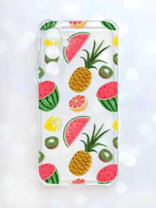 Чохол з потовщеними кутами на Samsung Galaxy S23 FE :: Фруктовий мікс (принт 347)
