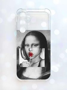 Чохол з потовщеними кутами на Samsung Galaxy S23 FE :: Сучасна Мона Ліза (принт 351)