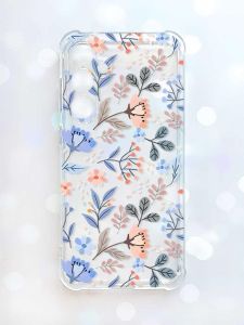 Чохол з потовщеними кутами на Samsung Galaxy S23 FE :: Квітковий фон (принт 371)