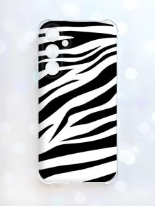 Чохол з потовщеними кутами на Samsung Galaxy S23 FE :: Фон Зебра (принт 92)