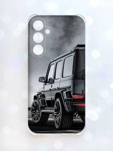 Чохол з потовщеними кутами на Samsung Galaxy S23 FE :: Авто чорне (принт 235)