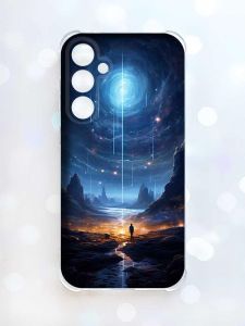 Чохол з потовщеними кутами на Samsung Galaxy S23 FE :: Космос (принт 244)