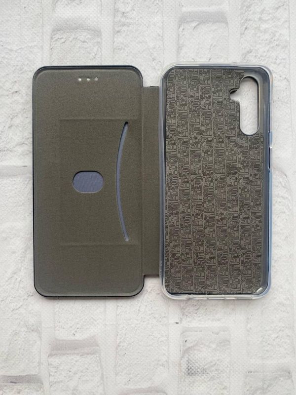 Чохол-книжка з малюнком для Samsung Galaxy M14 Чорний :: Квіткова ідилія (принт 382)