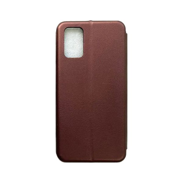 Чохол-книжка з малюнком для Samsung Galaxy A03s Бордовий :: Квіткова ідилія (принт 382)