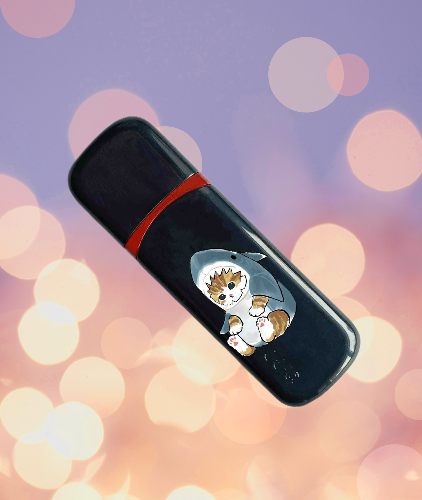 Іменна флешка з логотипом на 64GB (дизайн 45)