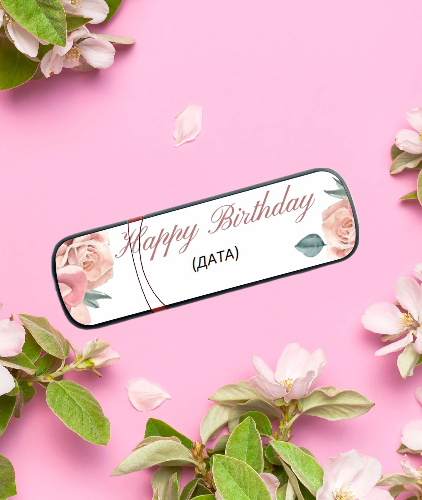 Іменна флешка з логотипом на 64GB (дизайн 86)