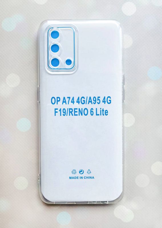 Прозорий чохол на Oppo A74 4G/A95 4G/F19/RENO 6 Lite