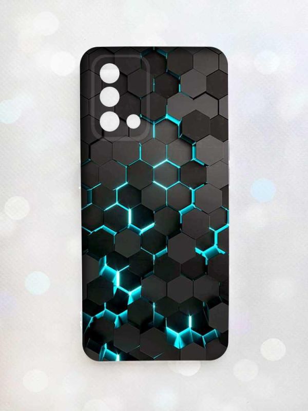Матовий чохол на Oppo A74 4G/A95 4G/F19/RENO 6 Lite :: Соти 3D (принт 357)