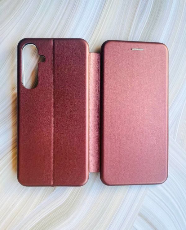 Чохол книжка для Samsung Galaxy A35 (A356) Бордовий