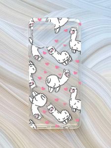 Прозорий чохол на Motorola Moto G72 :: Лами (принт 95)