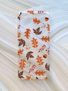 Прозорий чохол на Motorola Moto G72 :: Осінь (принт 107)