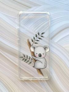 Прозорий чохол на Motorola Moto G72 :: Коала (принт 132)