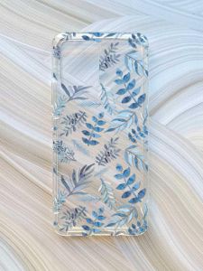 Прозорий чохол на Motorola Moto G72 :: Рослинний фон (принт 276)