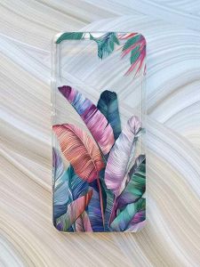 Прозорий чохол на Motorola Moto G72 :: Тропіки (принт 372)