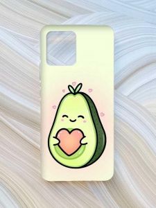 Чохол на Motorola Moto G72 :: Кавай авокадо з сердечком (принт 310)