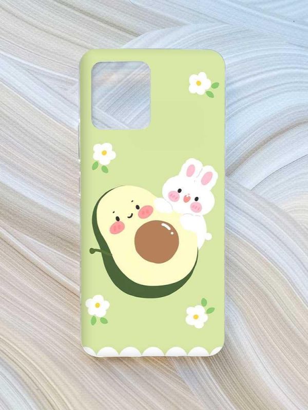 Чохол на Motorola Moto G72 :: Авокадо і зайченя (принт 311)
