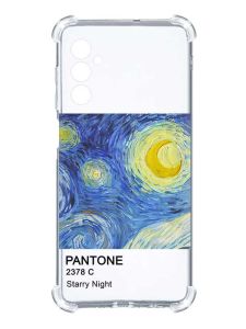 Чохол з потовщеними кутами на Samsung Galaxy S24 :: Зоряна ніч (принт 82)