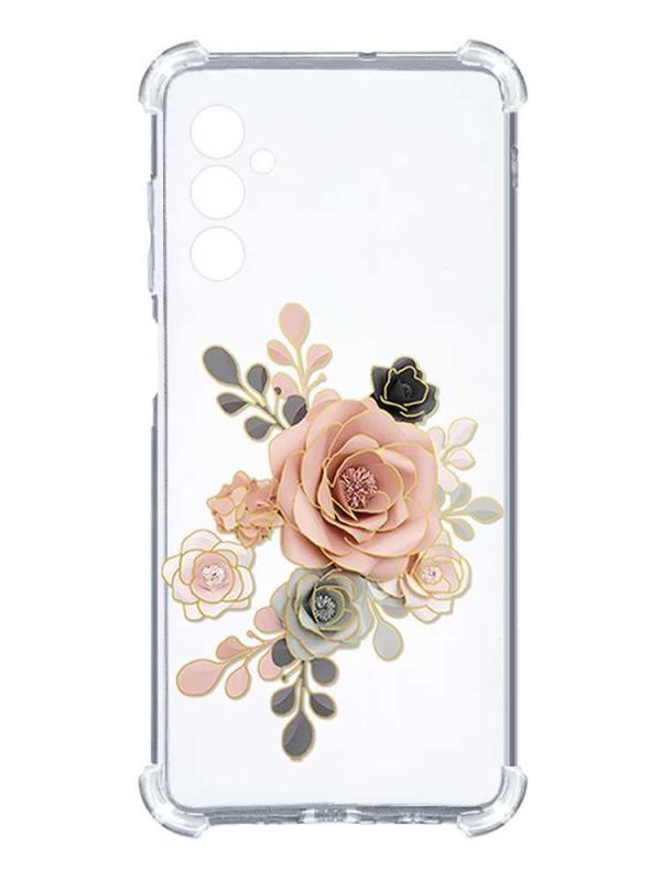 Чохол з потовщеними кутами на Samsung Galaxy S24 :: Троянди (принт 275)