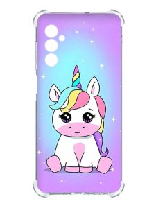 Чохол з потовщеними кутами на Samsung Galaxy S24 :: Єдиноріг (принт 103)