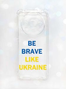 Чохол з потовщеними кутами на Xiaomi Redmi A3 :: Сміливість (принт 5)