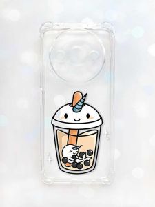 Чохол з потовщеними кутами на Xiaomi Redmi A3 :: Коктейль Єдиноріг (принт 96)