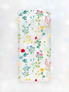 Чохол з потовщеними кутами на Xiaomi Redmi A3 :: Квітковий фон (принт 269)