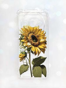 Чохол з потовщеними кутами на Xiaomi Redmi A3 :: Соняшник (принт 274)