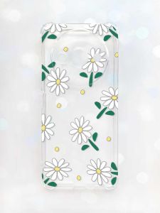 Чохол з потовщеними кутами на Xiaomi Redmi A3 :: Ромашки (принт 368)