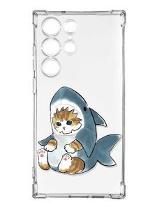 Чохол з потовщеними кутами на Samsung Galaxy S24 Ultra :: Кошеня (принт 120)