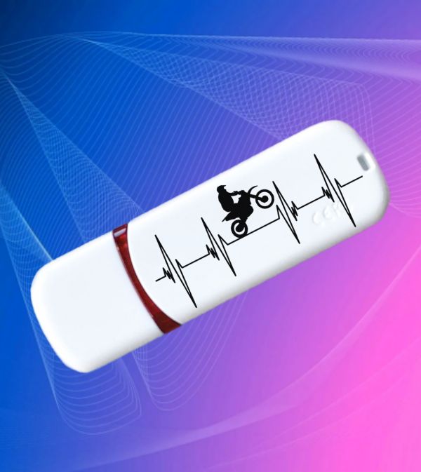 Іменна флешка з логотипом на 64GB (дизайн 108)