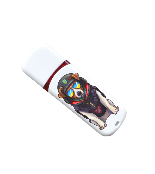 Іменна флешка з логотипом на 64GB (дизайн 115)
