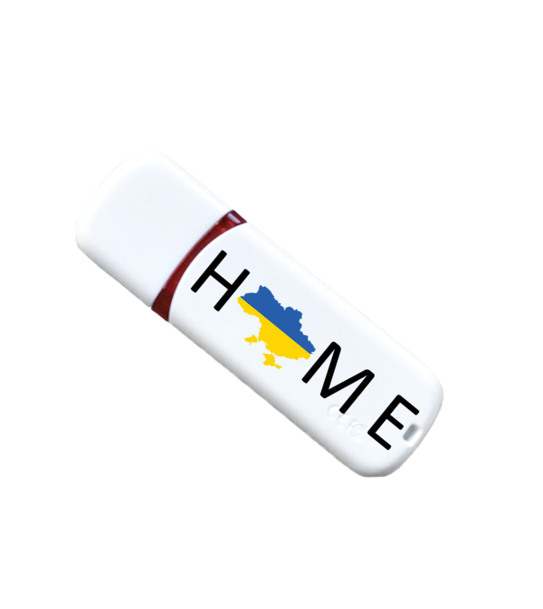 Іменна флешка з логотипом на 64GB (дизайн 119)