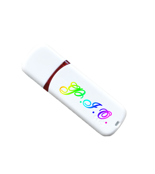 Іменна флешка з логотипом на 64GB (дизайн 137)