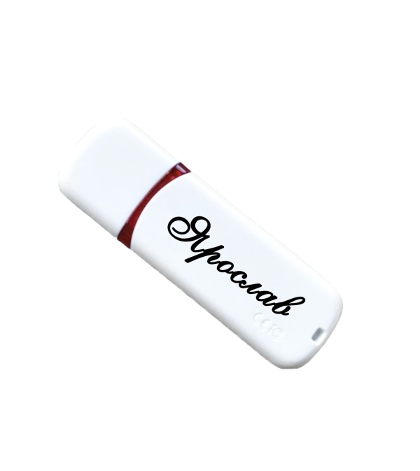 Іменна флешка з логотипом на 64GB (дизайн 156)