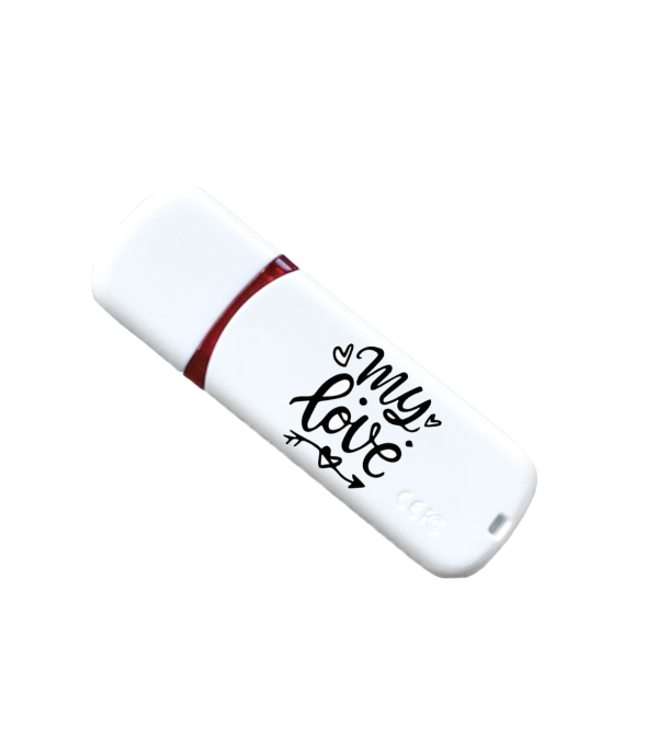 Іменна флешка з логотипом на 64GB (дизайн 173)