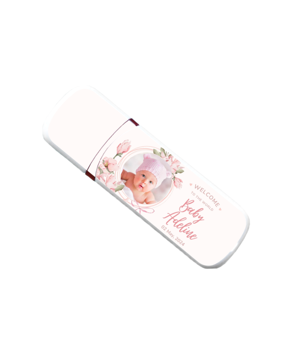 Іменна флешка з логотипом на 64GB (дизайн 175)