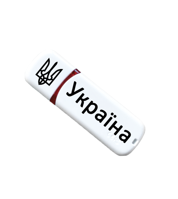 Іменна флешка з логотипом на 64GB (дизайн 184)