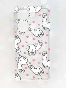 Чохол з потовщеними кутами на Xiaomi Redmi Note 13 Pro 4G :: Лами (принт 95)